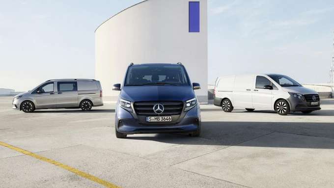 Mercedes-Benz eVito Modellauswahl - Tourer & Kastenwagen